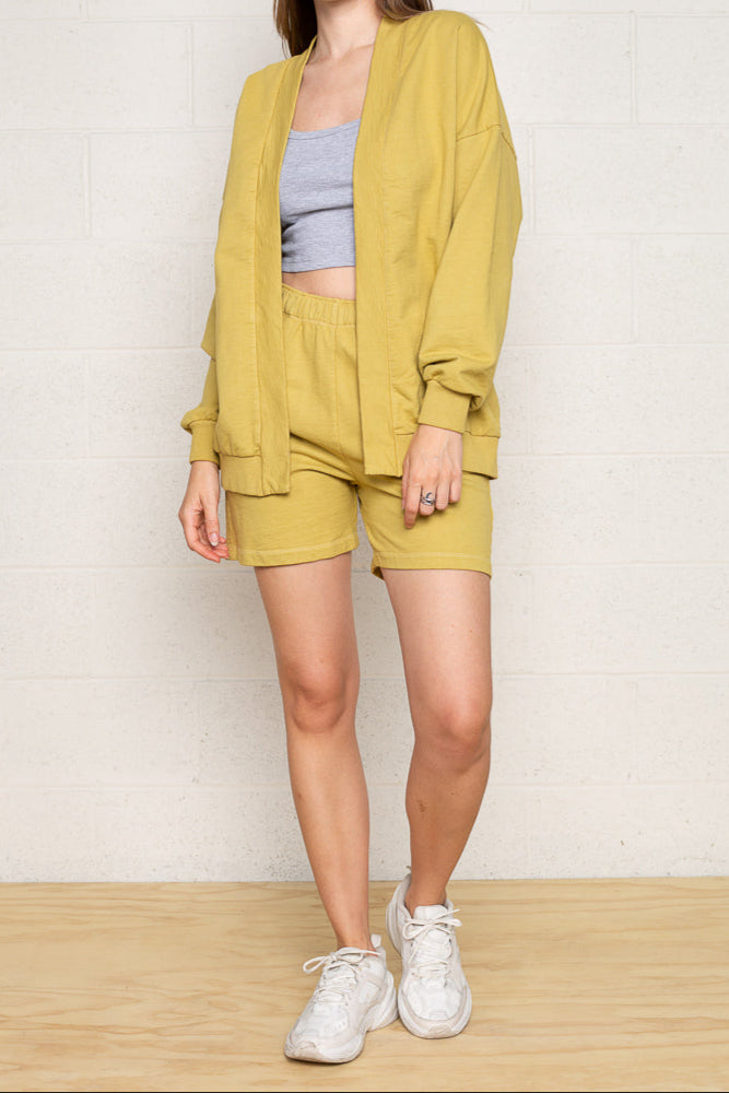 French Terry Cardigan