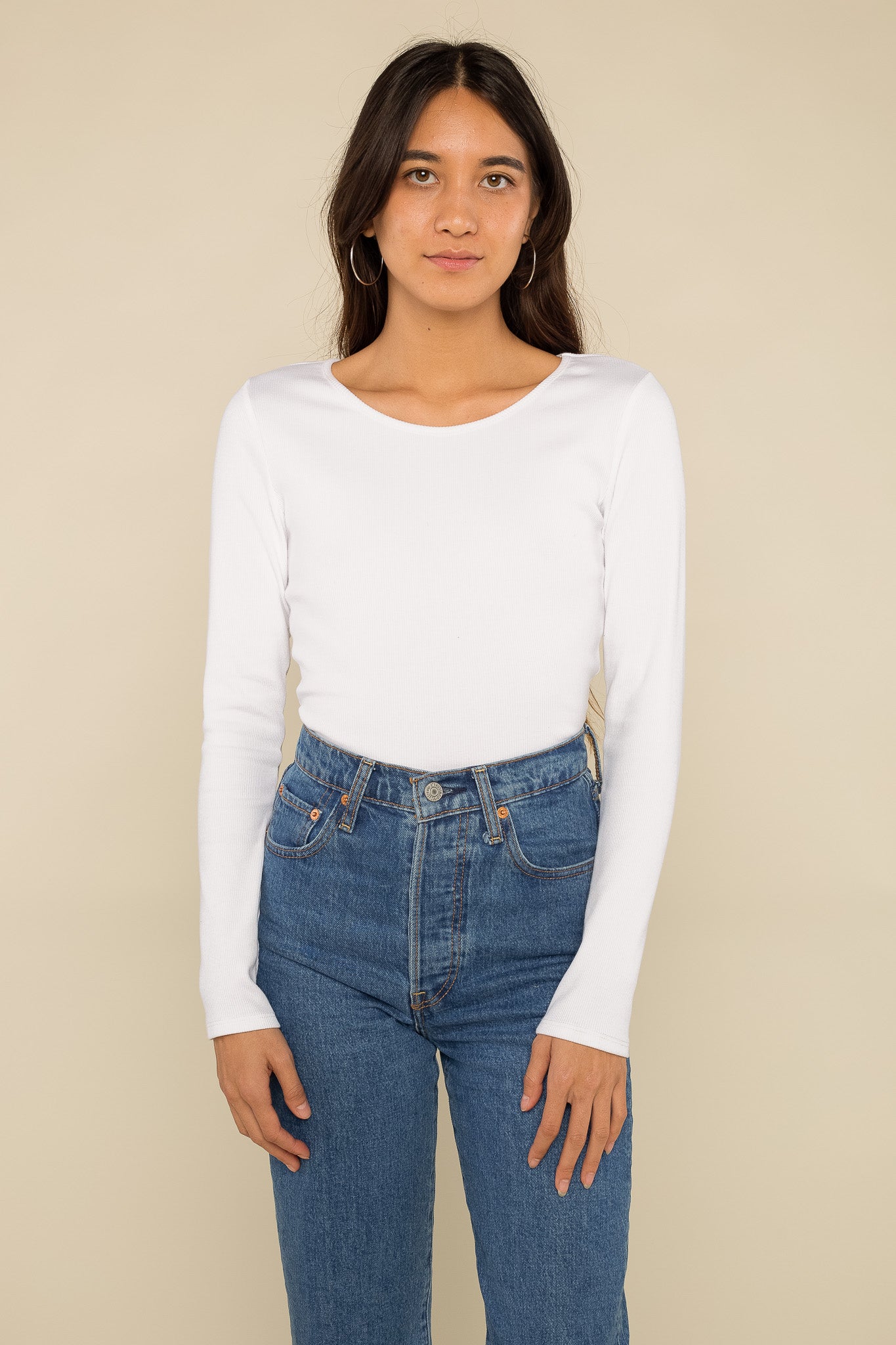 Backless 2x1 Rib Bodysuit